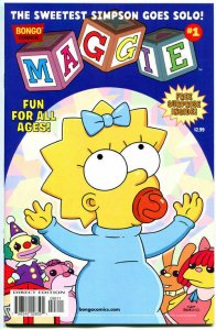MAGGIE #1 A, NM, Simpsons, Bongo, Sergio Aragones, Bart, Lisa, Homer,Marge, 2012
