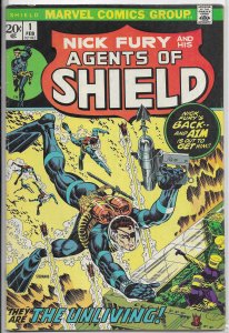 SHIELD   (Marvel)   vol. 1   #1 VG (rep. ST 146/147)
