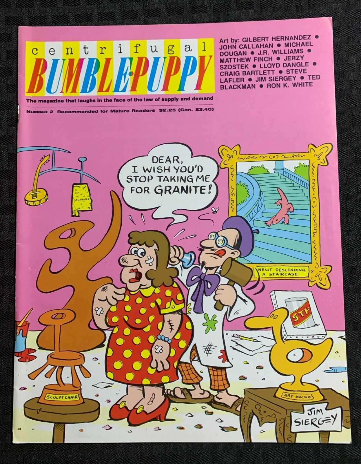 1987 CENTRIFUGAL BUMBLE-PUPPY Magazine #2 FN+ 6.5 / Fisherman ...