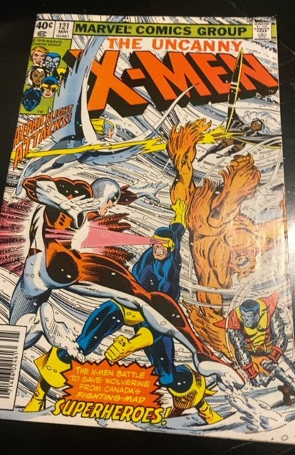 The X-Men #121 (1979) first full alpha flught
