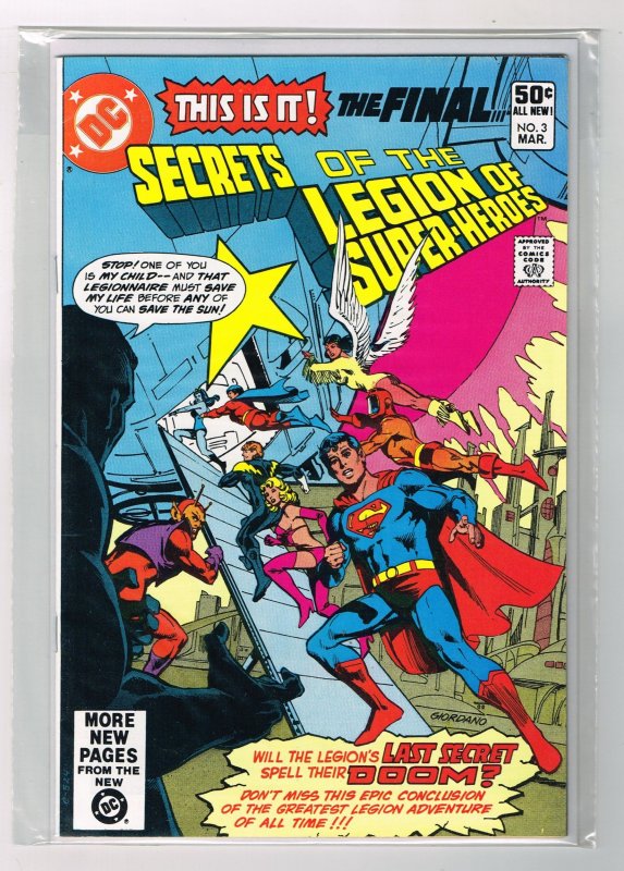 Secrets of the Legion of Super-Heroes #3 (1981)