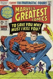 Marvel’s Greatest Comics #32 VG; Marvel | low grade comic - save on shipping - d