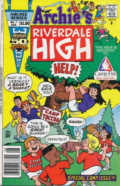 Riverdale High #7 (Newsstand) FN ; Archie