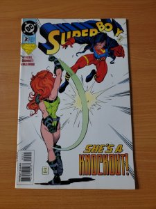 Superboy v3 #2 Direct Market Edition ~ NEAR MINT NM ~ 1994 DC Comics