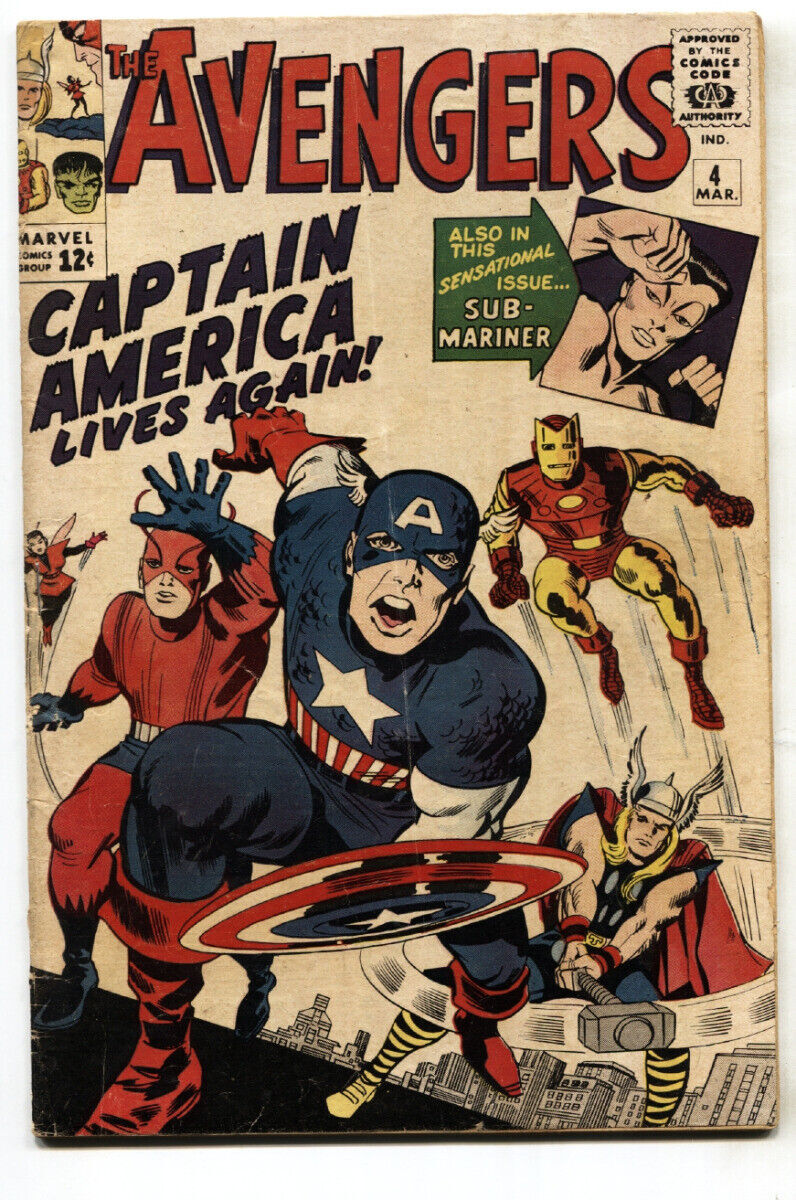 first appearance captain america