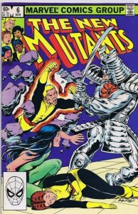 New Mutants #6 ORIGINAL Vintage 1983 Marvel Comics 