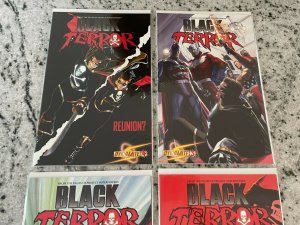 Lot Of 4 Black Terror Dynamite Comic Books # 1 2 3 4 Project Superpowers DH32 