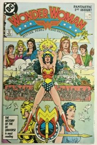 WONDER WOMAN#1 VF 1987 GEORGE PEREZ DC COMICS