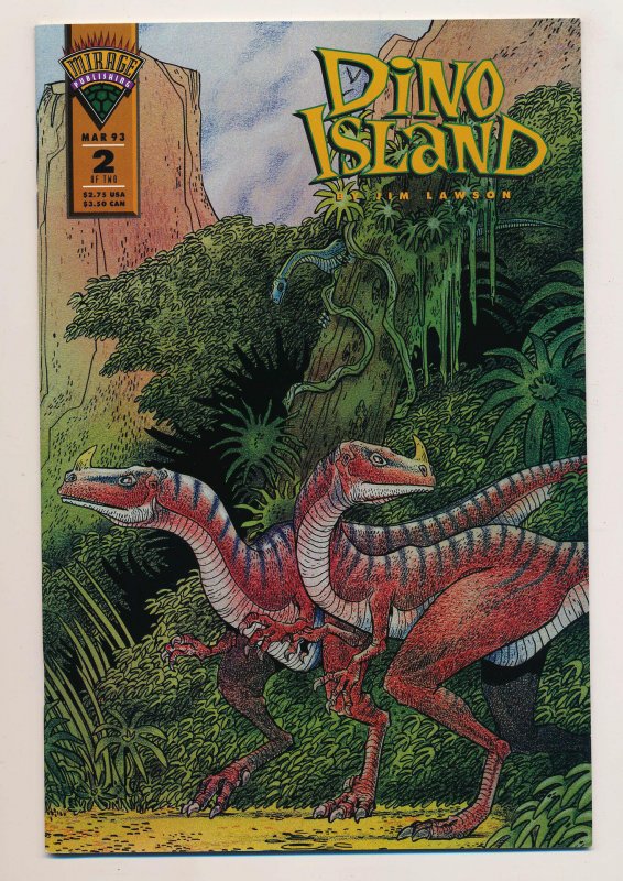 Dino Island (1993) #1-2 VF Complete series