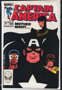 Captain America #290 (1984) Captain America [Key Issue]