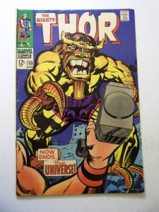 Thor #155 (1968) VG+ Condition