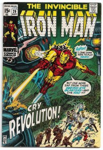 Iron Man #29 (F-) Bronze Age 1970