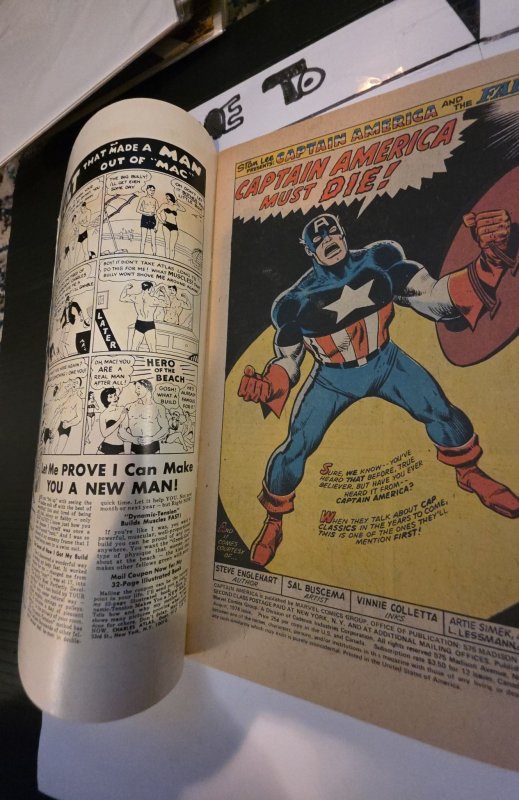 Captain America #176 (1974)captain america must die