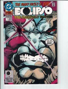 Lot Of 3 Eclipso DC Comic Books # 1 2 (Special) + # 1 Darkness Within J102