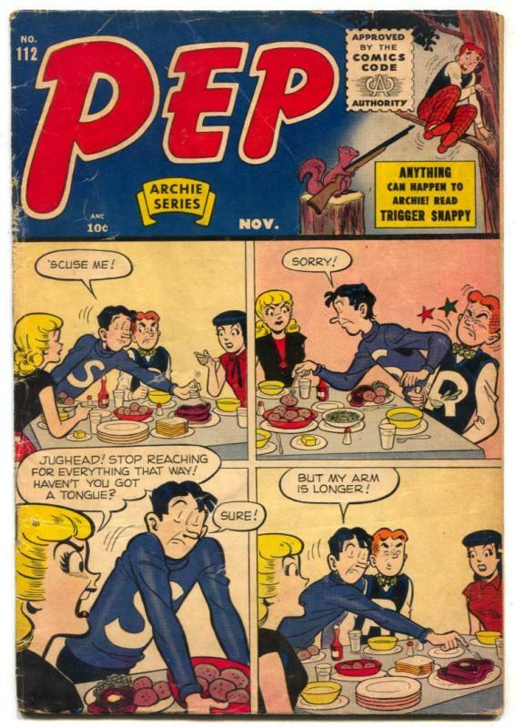 Pep #112 1955- Archie comics- Katy Keene VG