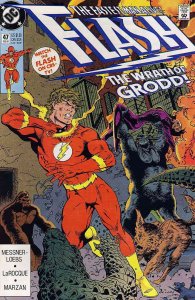 Flash (2nd Series) #47 VF ; DC | William Messner-Loebs Gorilla Grodd