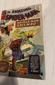 The Amazing Spider-Man #24 (1965)Vulture, Sandman, Mystetio foxing/tanning