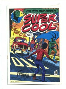 Far Out Green Super Cool #1 - Signed Frank Thorne (6.0) 1971