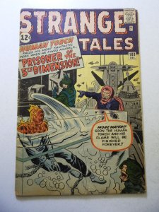 Strange Tales #103 (1962) 1st App of Zemu! GD/VG Condition 2 tear fc