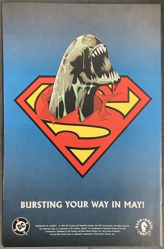 Aliens: Berserker #4 (1995, Dark Horse) VF/NM