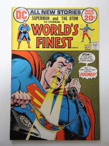 World's Finest Comics #213 (1972) VG- Condition moisture stains
