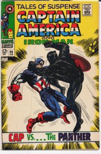 Tales of Suspense #98 (1968) Captain America [Key Issue]