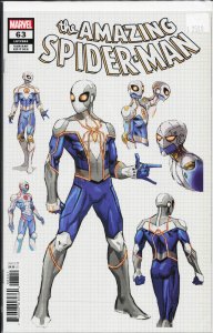 The Amazing Spider-Man #63 Weaver Cover (2021)