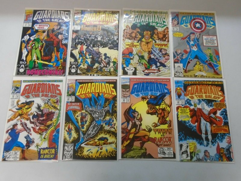 Guardians of the Galaxy lot 49 different from #1-50 8.0 VF (1990-94 1st Series)