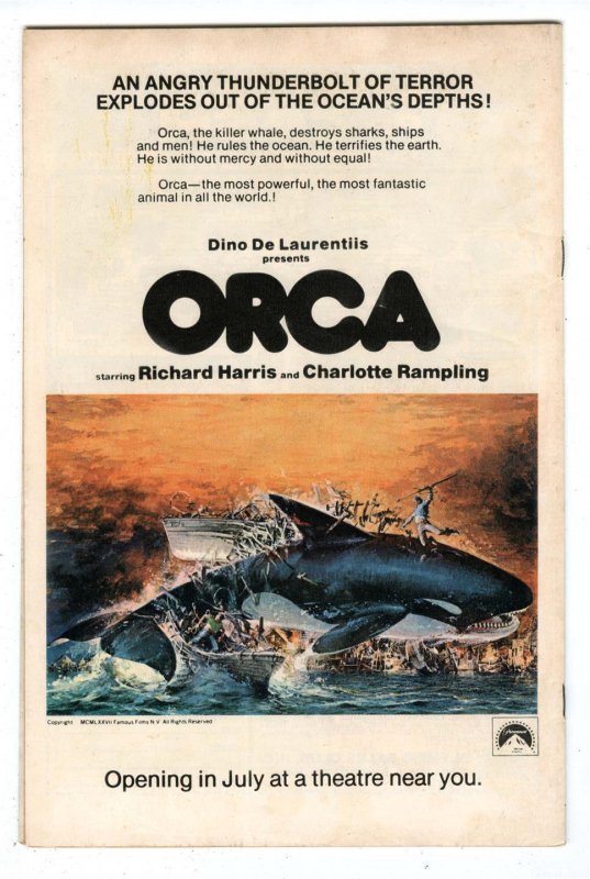 Marvel's The Human Fly #2 Oct 1977 Bronze-age Ghost Rider appearance 