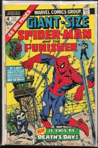 Giant-Size Spider-Man #4 (1975) Punisher [Key Issue]