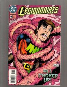 Lot Of 12 Legionnaires DC Comic Books # 13 14 15 16 17 18 0 19 20 21 22 23 GK34