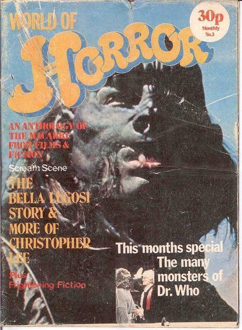 WORLD OF HORROR (1970S DALLRUTH)  3 GOOD