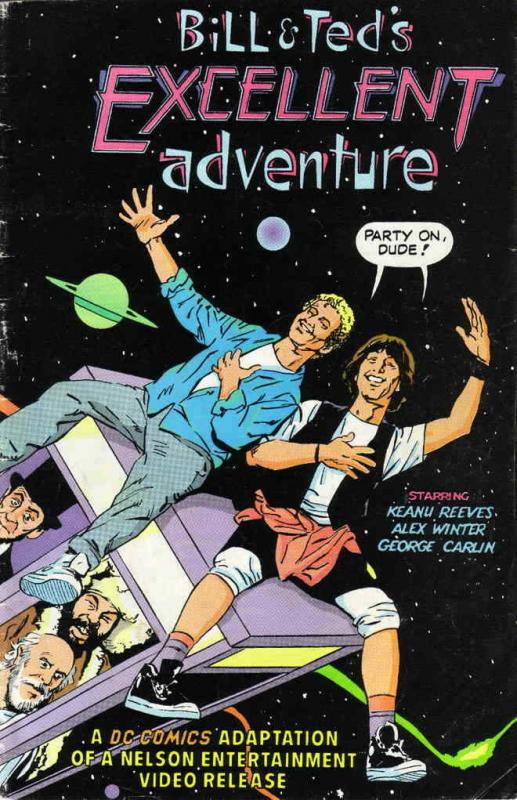 Bill & Ted’s Excellent Adventure Movie Adaptation #1 FN; DC | save on shipping -