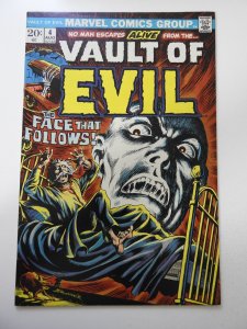 Vault of Evil #4 (1973) VF+ Condition