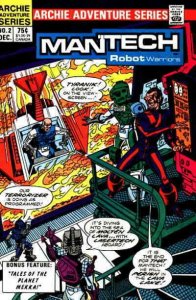 Mantech Robot Warriors #2 VF/NM; Archie | save on shipping - details inside