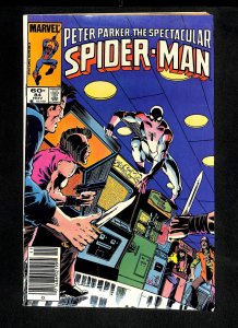 Spectacular Spider-Man #84 Newsstand Variant