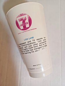 Lois Lane DC Comics 7-11 7-Eleven Slurpee Cup - 1973 - vintage