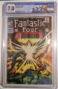 Fantastic Four #53 (1966) 1st app Klaw & 2nd Black Panther 