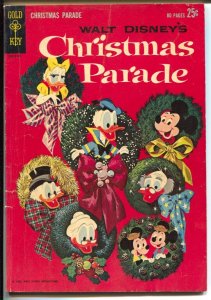 Walt Disney's Christmas Parade #1  1962 - Dell  -VG - Comic Book