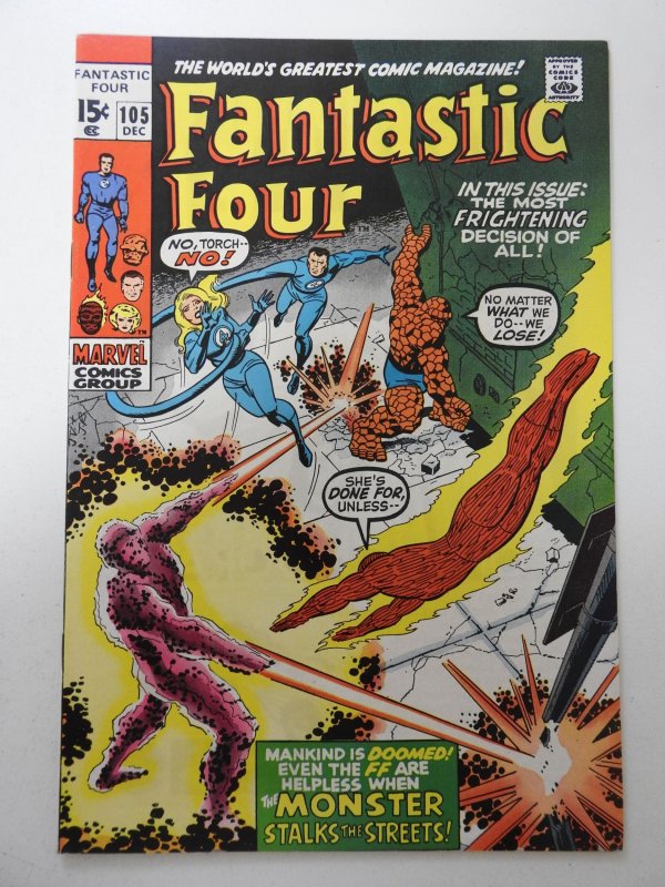 Fantastic Four #105 (1970) VF+ Condition!