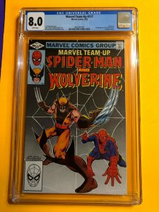 MARVEL TEAM-UP #117 CGC 8.0 WHITE 5/82 MARVEL COMICS  / NEW SLAB