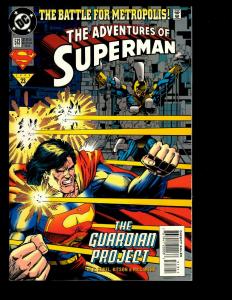 10 Adventures of Superman DC Comics 510 511 512 513 514 515 516 517 517 519 JF16