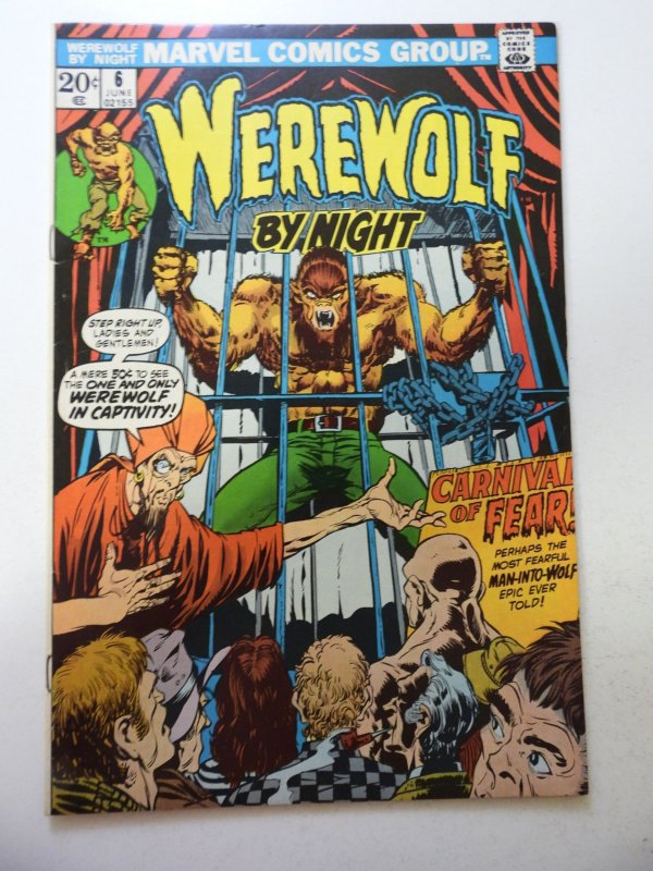 Werewolf by Night #6 (1973) FN Condition