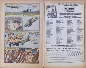 WORLD AROUND US ILLUSTRATED STORY OF THE AIR FORCE Comic 13 — 1959 Gilberton G 