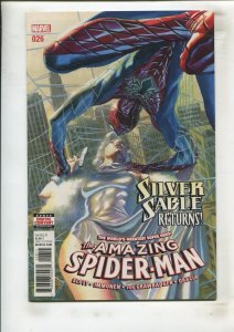 AMAZING SPIDER-MAN #26 (9.2) SILVER SABLE RETURNS!! 2017