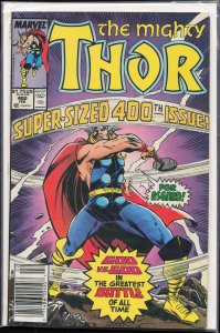 Thor #400 Newsstand Edition (1989) Thor