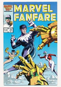 Marvel Fanfare (1982 1st Series) #28 VF Northstar, Alpha Flight