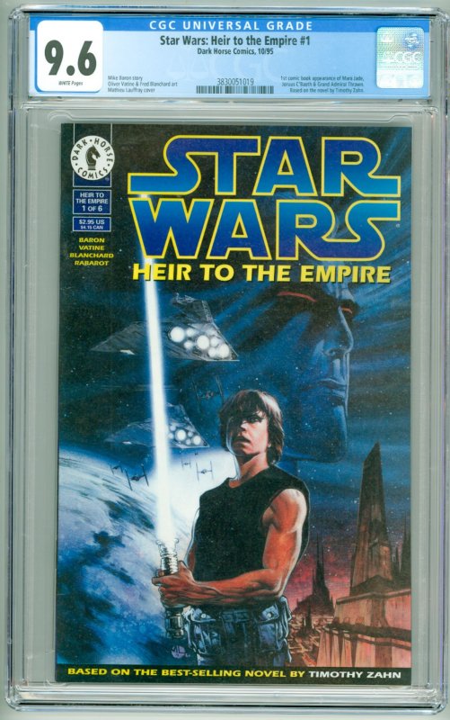 Star Wars: Heir to the Empire #1 (1995) CGC 9.6!