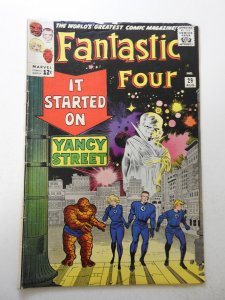 Fantastic Four #29 (1964) VG Condition moisture stain