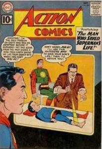 The Man who saved Kal-El's Life! / The Secret of the Time-Barrier!
